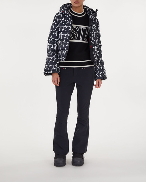 Jacket Polar Flare Print Svart/vit 2