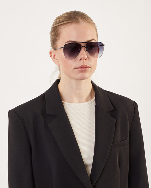 LE SPECS - THE PRINCE - MATTE BLACK W/ COOL SMOKE Svart/grå ONESIZE 2