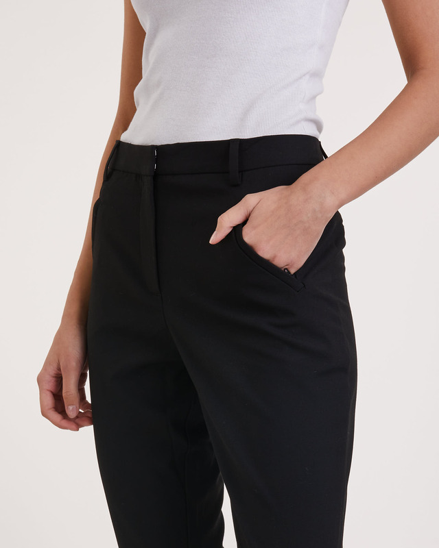 Five Units Trousers Angelie Long Split  Black 31