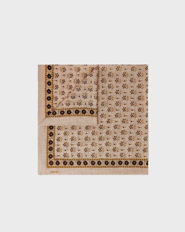 Soeur Wool Classique Scarf Beige ONESIZE