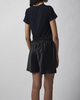 Almada Shorts Bim Satin Black M