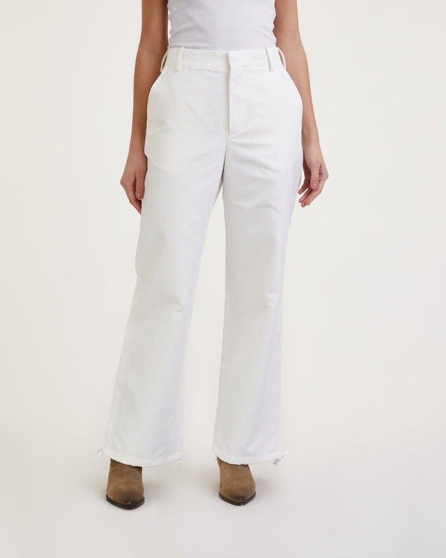 Marni Trousers Tech Cargo Vit IT 38 (EUR 32)