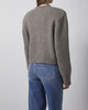 RÓHE Cardigan Statement Mouliné Taupe 40