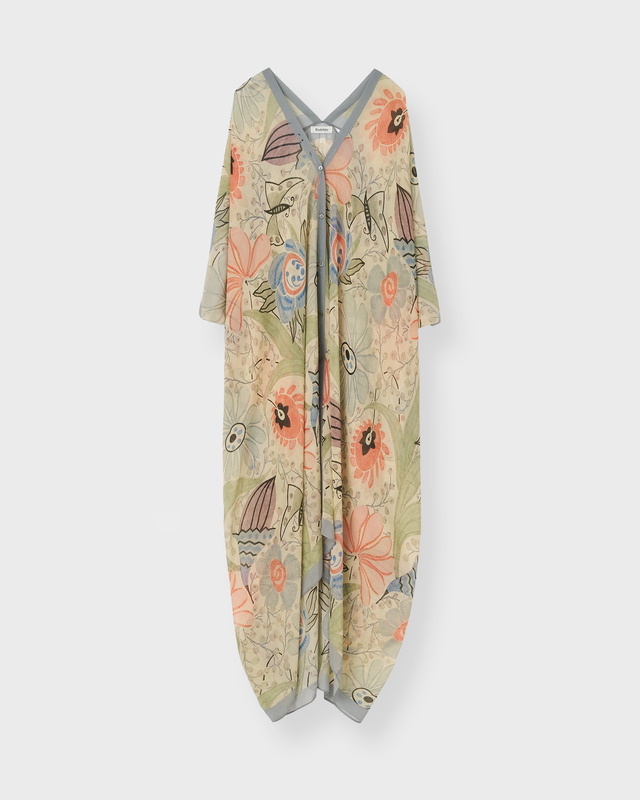 Rodebjer Caftan Agave Ducharne Coral M-L