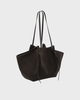 Yuzefi Toteveske Large Mochi Suede Brown ONESIZE