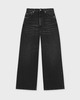 Ganni Jeans Soft Rigid Denim Baggy Washed black 29