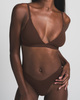 Skims Bralette Fits Everybody Triangle Cocoa L