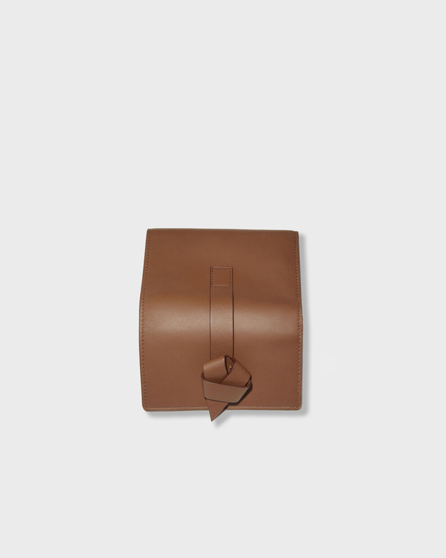 Acne Studios Wallet Musubi Folded Camel ONESIZE