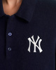 Sporty & Rich Tröja Heritage Yankees Cashmere Polo Navy XS