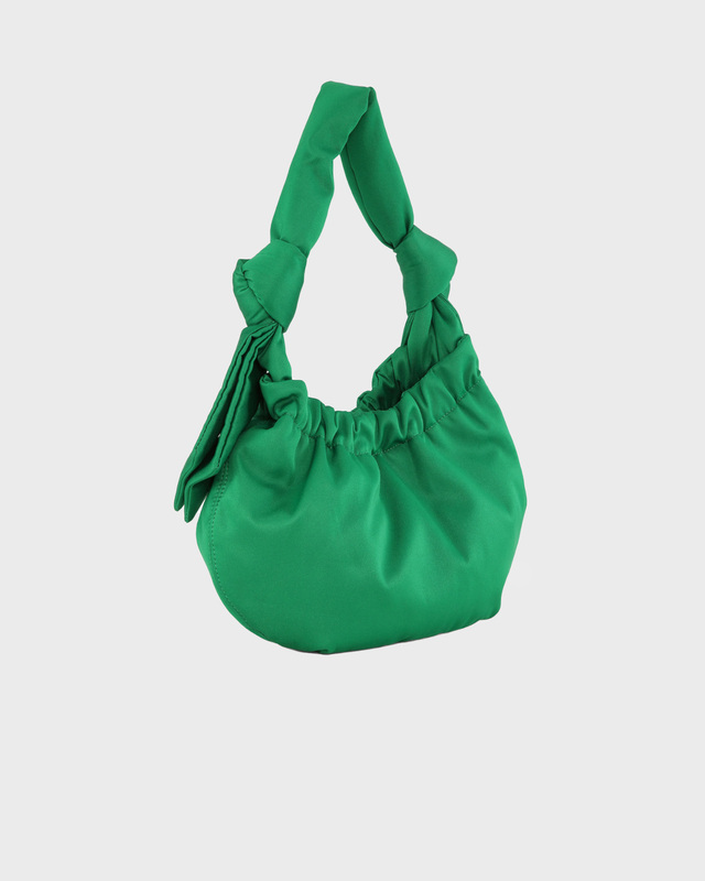Ganni Väska Occasion Small Hobo Grön ONESIZE