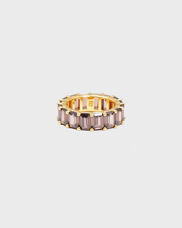 Izabel Display Ring Chunky Colorful  Brown 56