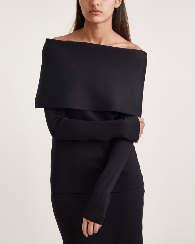 Rodebjer Topp Athena Svart XS