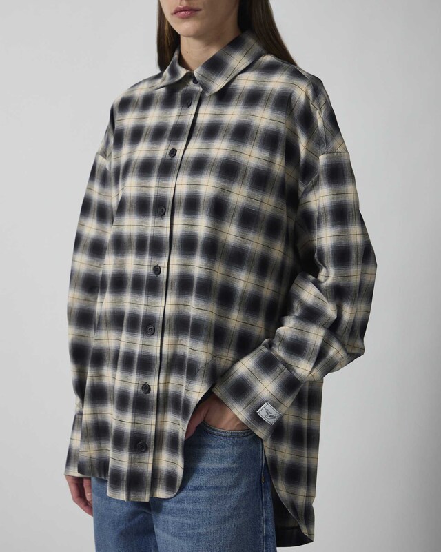 The Attico Shirt Black/Cream IT 42 (EUR 38)