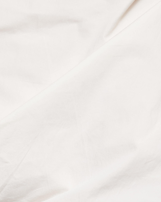 Ganni Top Stretch Cotton Ruched Egret 38