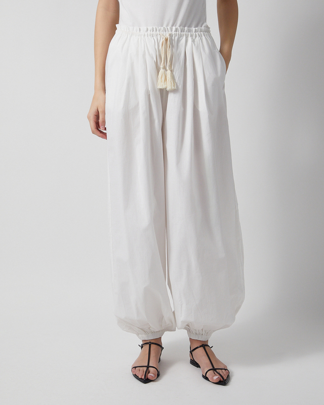 The Garment Trousers Bazaar White UK 10 (EUR 38)