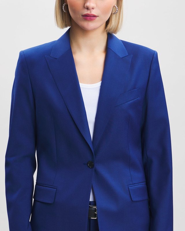 Filippa K Kavaj Sasha Cool Wool Blå 40