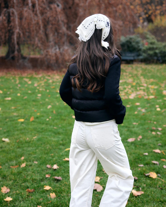 CLOEYS Scarf Bandana White ONESIZE