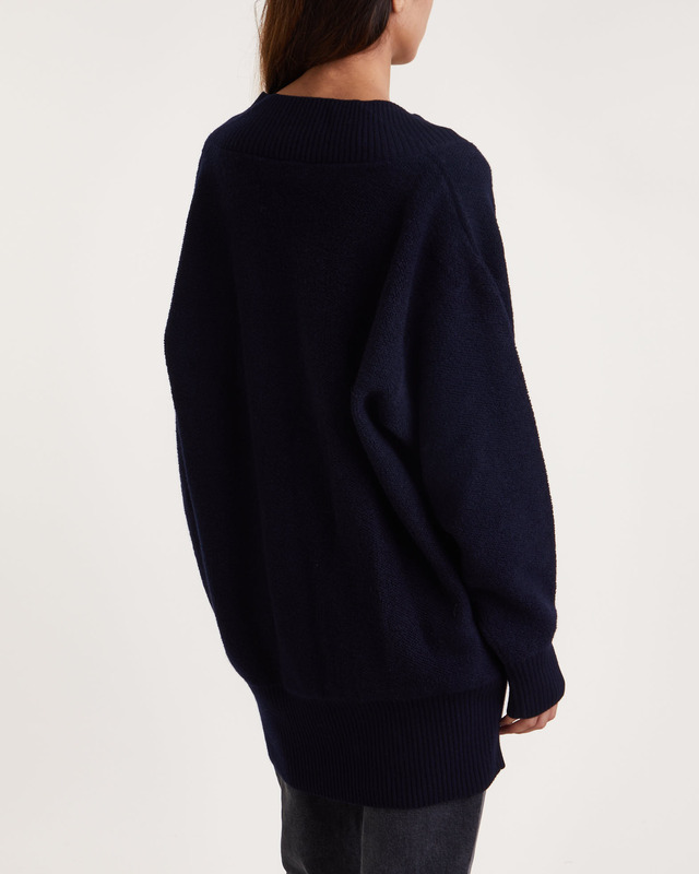 Filippa K Tröja Boucle  Navy M