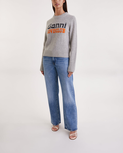 Sweater Graphic Logo  Grå 2