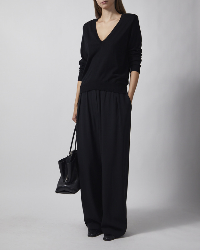 Jil Sander Pants 122 AW 39 Black IT 40 (EUR 36)