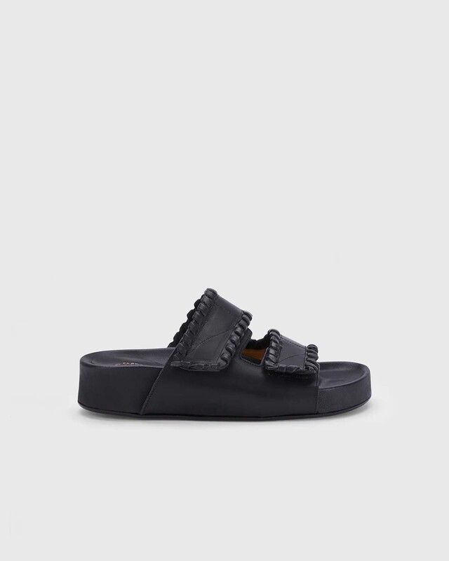 ATP Atelier Sandals Furlo Stitch Vacchetta Black EUR 40