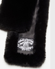 Acne Studios Furry Scarf Black ONESIZE