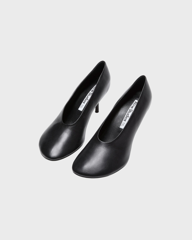 Acne Studios Heels Pump Leather Black EUR 40