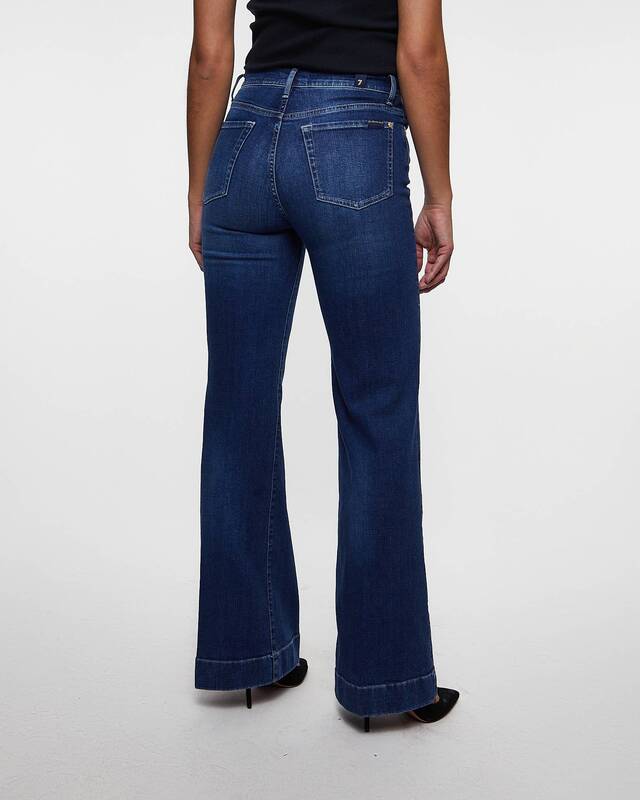 7 For All Mankind Jeans Modern Dojo Legacy Dark Blue Denim 29