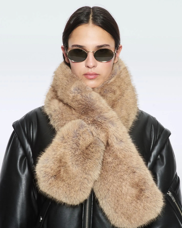 STAND STUDIO Scarf Lone Natural ONESIZE