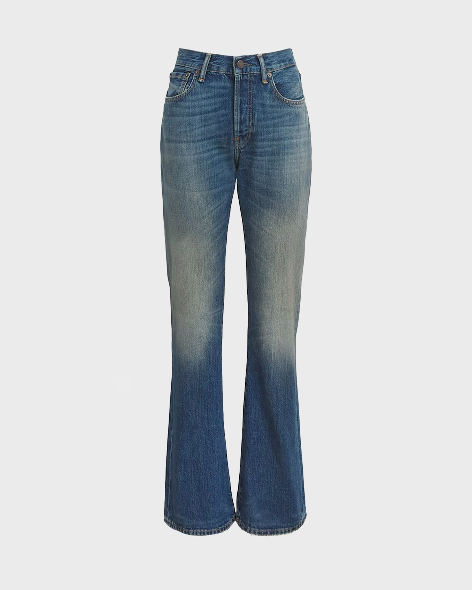 Acne Studios Women's Blue 2009F Mid Blå S - Regul S