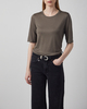 Filippa K T-Shirt Elena Tee Beige/grå L