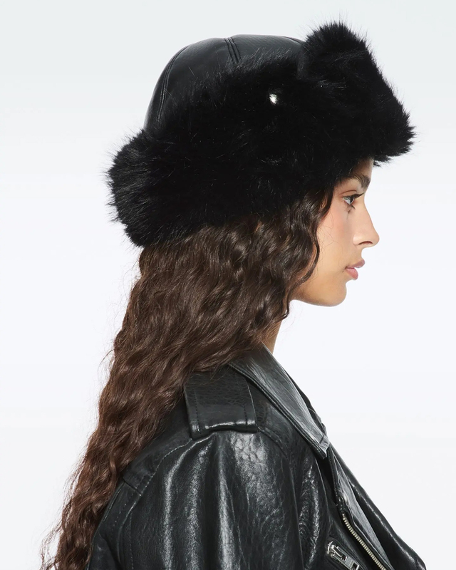 STAND STUDIO Hat Sable Black ONESIZE