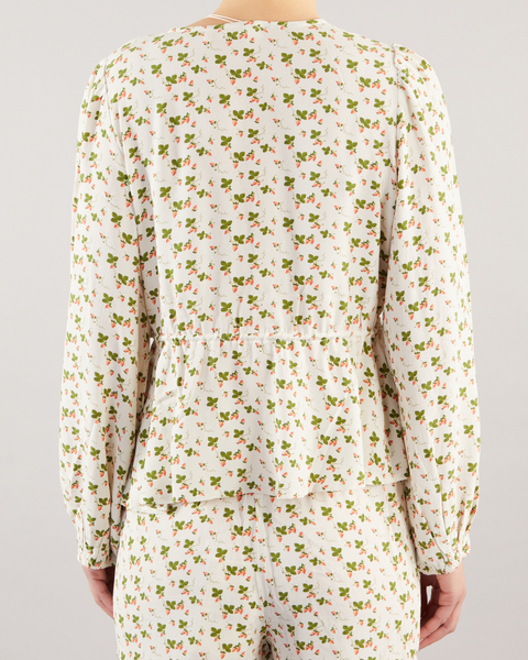 Cecilia Blouse Röd 2