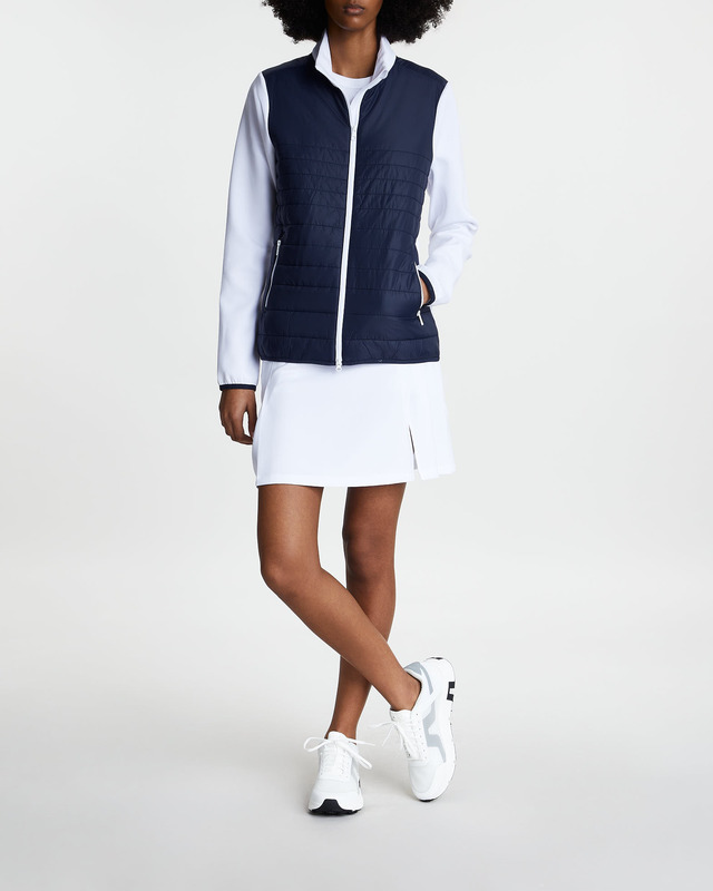 J Lindeberg Jacket Martina Quilt Hybrid Navy XS