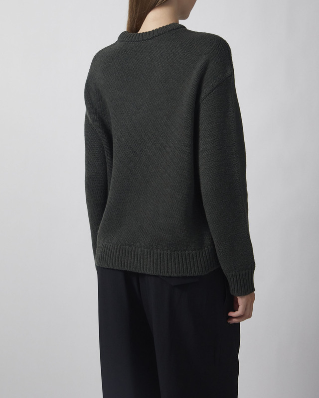Jil Sander Genser Bias Knitted CN Dark Green IT 44 (EUR 40)