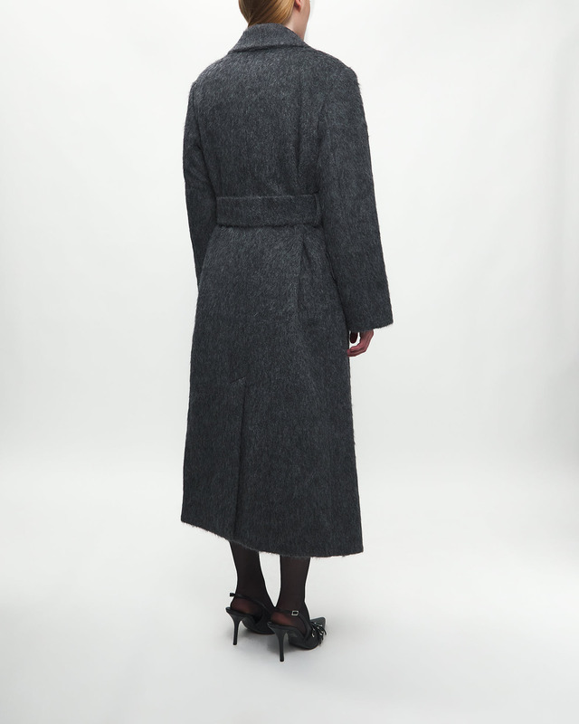 Almada Label  Coat Ivy Mörkgrå S