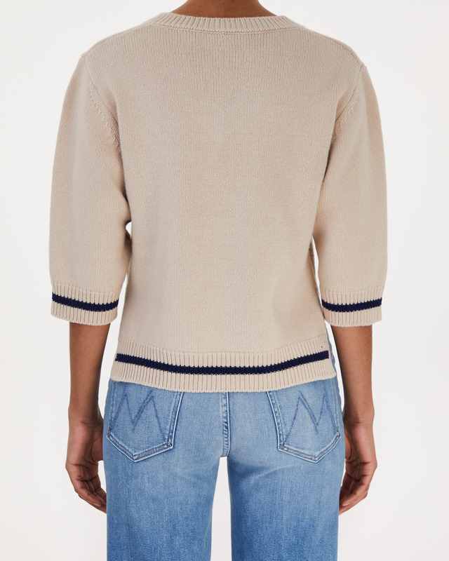 Marni Sweater V-Neck  Vit IT 38 (EUR 34)