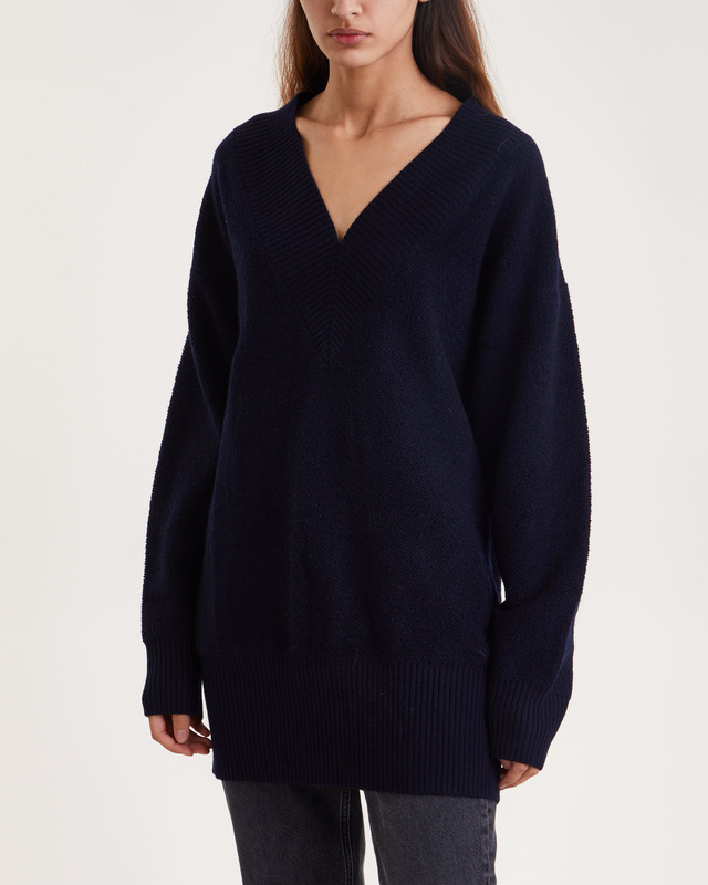 Filippa K Tröja Boucle  Navy M