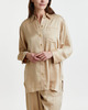 Ganni Shirt Washed Satin Safari 38
