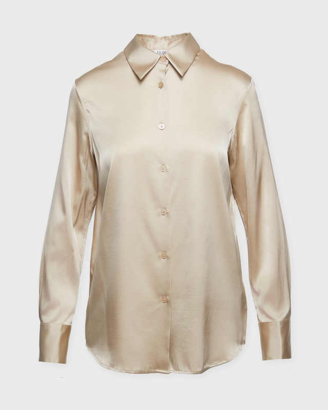 Filippa K Skjorta Silk Pearl 42