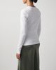 By Malene Birger T-shirt Long-sleeved Brita Flat White XS
