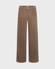 Frame Pants Le Slim Palazzo Modernist Pocket Corduroy Taupe 28