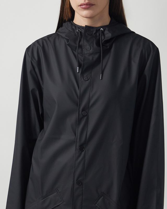 Rains Jacket Long W3 Black M