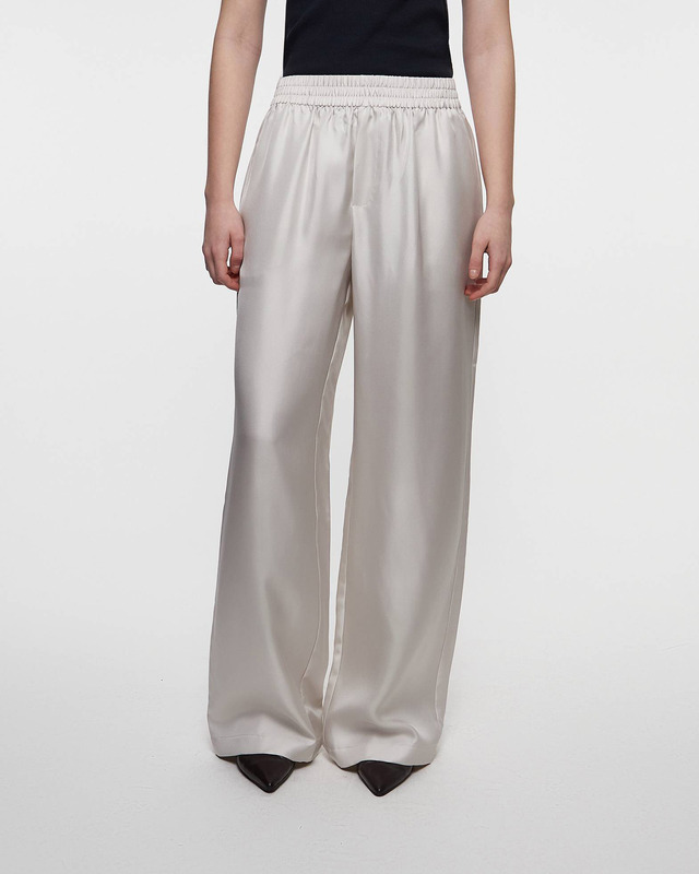 LISA YANG Byxor Wide Leg  Champagne 0 (XS-S)