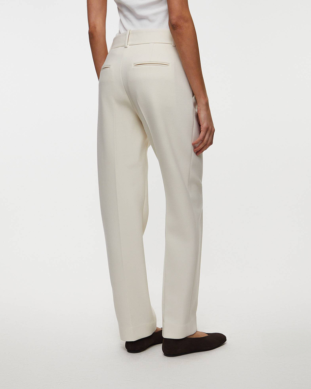 KHAITE Byxor Cambie Pant Creme US 4 ( EUR 36)