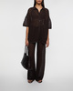 Malina Byxor Alissa Knitted Chocolate L