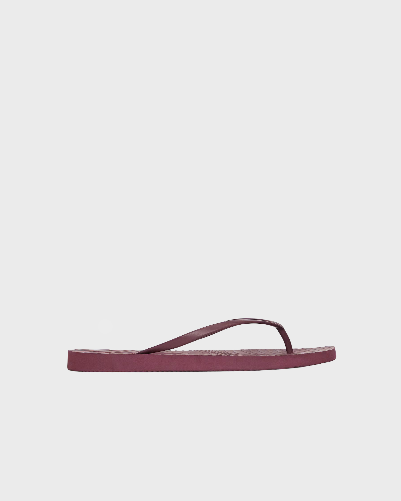 Sleepers Women's Burgundy Flip-Flops Tapered Eur 40