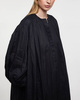 RÓHE Dress Pleated Ramie  Black 38