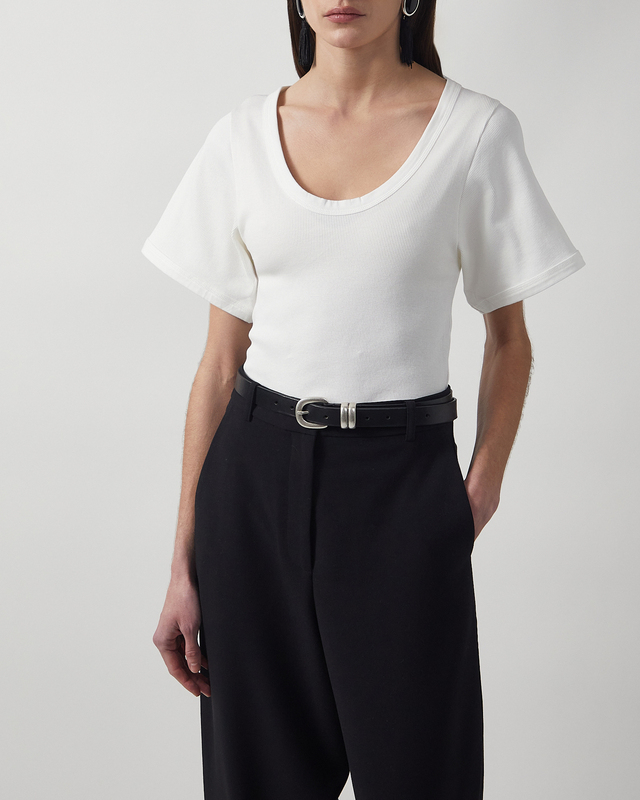 By Malene Birger T-Shirt Lunai Vit XL