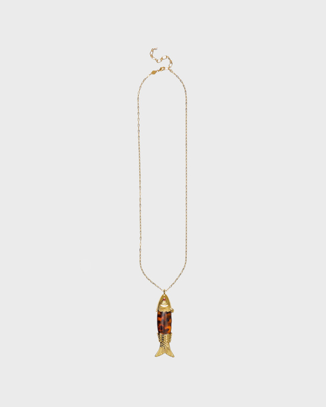 Anni Lu Halsband Big Catch Gold ONESIZE